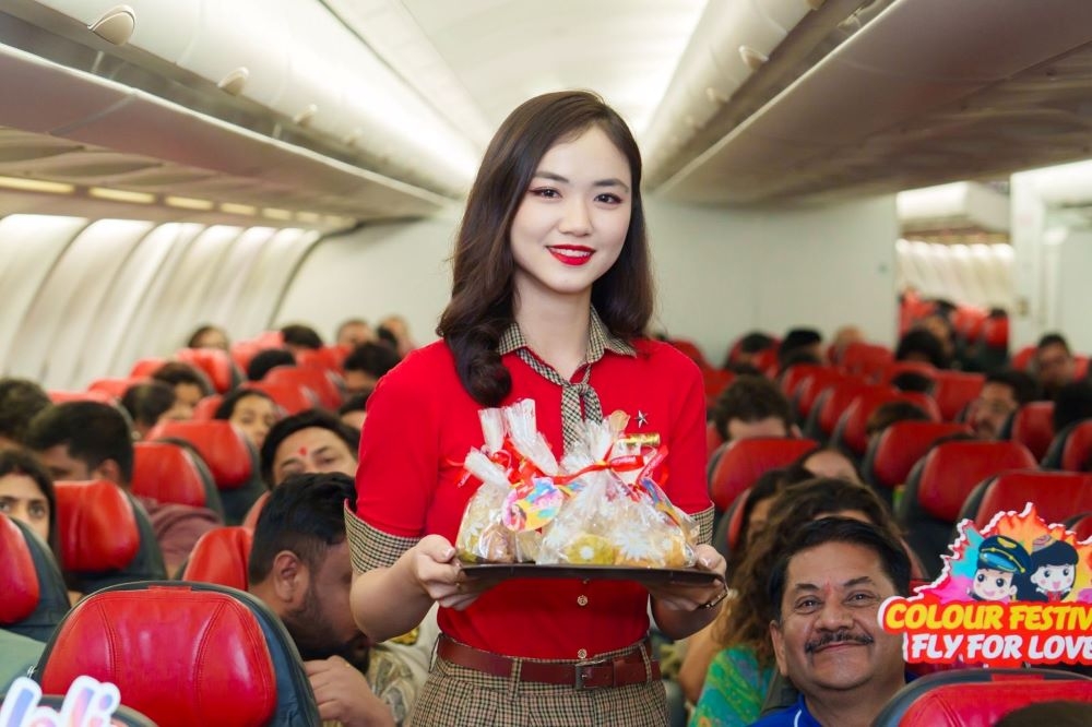 Các đường bay quốc tế mới góp phần đưa số khách quốc tế Vietjet vận chuyển trong quý 1/2024 tăng  61% so với cùng kỳ (ảnh: T.L)