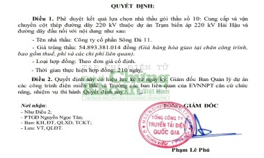 Thắng thầu như "chẻ tre", Sông Đà 11 gánh nợ  'phình to' thêm 475 tỷ đồng, dòng tiền kinh doanh âm