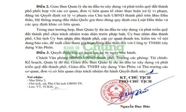 Ngựa quen đường cũ, Công ty Văn Phôn bị thành phố Hà Tĩnh cấm thầu