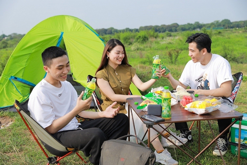 Chương trình khuyến mãi hè của Trà Xanh Không Độ luôn thu hút đông đảo người tiêu dùng tham gia.