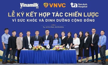 Kết hợp y tế và dinh dưỡng, Vinamilk hợp tác chiến lược với VNVC và Bệnh viện Tâm Anh