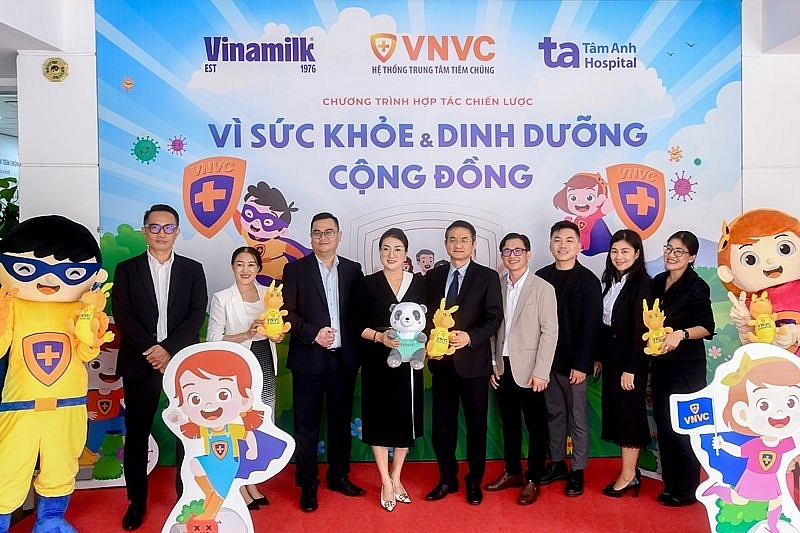 Hợp tác chiến lược kết hợp dinh dưỡng và chăm sóc y tế được Vinamilk, VNVC và Tâm Anh kì vọng sẽ mang đến nhiều lợi ích cho cộng đồng