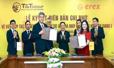 T&T Group và Tập đoàn Erex (Nhật Bản) hợp tác phát triển nhà máy điện sinh khối tại An Giang