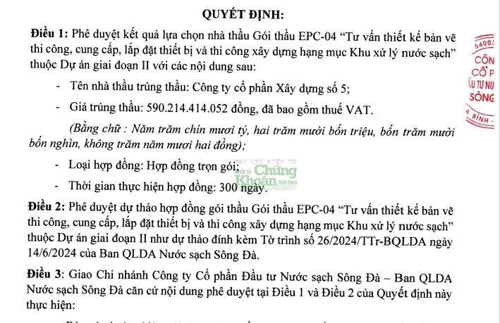 Quyết định vừa được ông Lê Văn Thăng ký