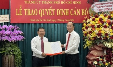 Điều động, bổ nhiệm cán bộ mới tại TP. Hồ Chí Minh và Hải Dương