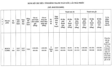 Chậm thanh toán gốc và lãi lô trái phiếu nghìn tỷ, Đầu tư Big Gain làm ăn ra sao?