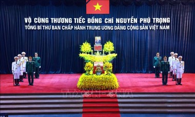 Cử hành trọng thể Lễ Quốc tang Tổng Bí thư Nguyễn Phú Trọng