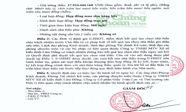 Giấy Toàn Lực dồn dập trúng thầu tại các công ty xổ số, ai được hưởng lợi?