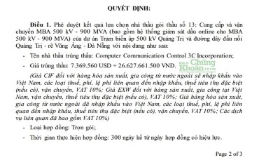 3C Inc của doanh nhân Đỗ Duy Hưng: Nhà thầu lớn trong ngành điện lực với các gói thầu trăm tỷ