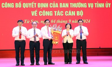 Bắc Ninh, Yên Bái kiện toàn nhân sự mới