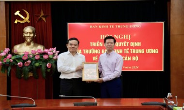 Ban Kinh tế Trung ương, Bộ Lao động – Thương binh và Xã hội bổ nhiệm cán bộ mới