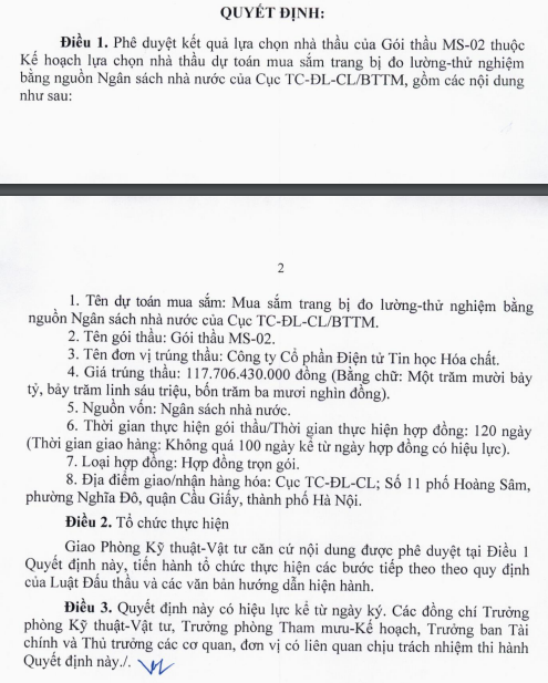 Điện tử Tin học Hóa chất: Năng động sau cổ phần hóa, có doanh thu lớn từ lĩnh vực quốc phòng