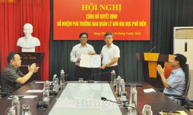 Bổ nhiệm cán bộ tại Hưng Yên, An Giang