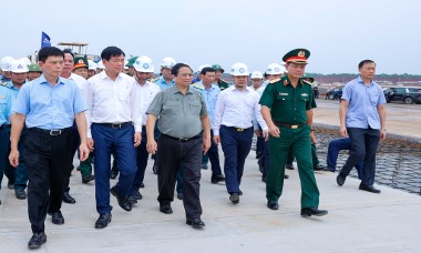 Đẩy nhanh tiến độ, cơ bản hoàn thành sân bay Long Thành vào cuối năm 2025