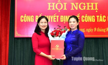 Bổ nhiệm nhân sự tại Tuyên Quang, Tiền Giang